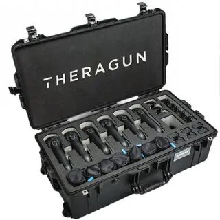 Therabody THERAGUN PRO "Pelikán-csomag" - perkusszív masszírozógép csomag csapatok, szalonok, edzőtermek részére