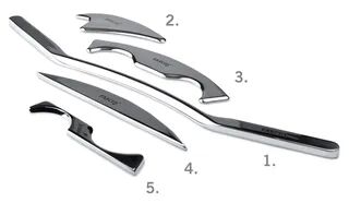 FASCIQ IASTM / ELVM terápiához Fascia lazító penge / kés készlet - "nagy" - 5 db-os készlet