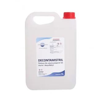 DECONTAMISTRIL folyékony kéz- és felületi fertőtlenítőszer - 5 liter