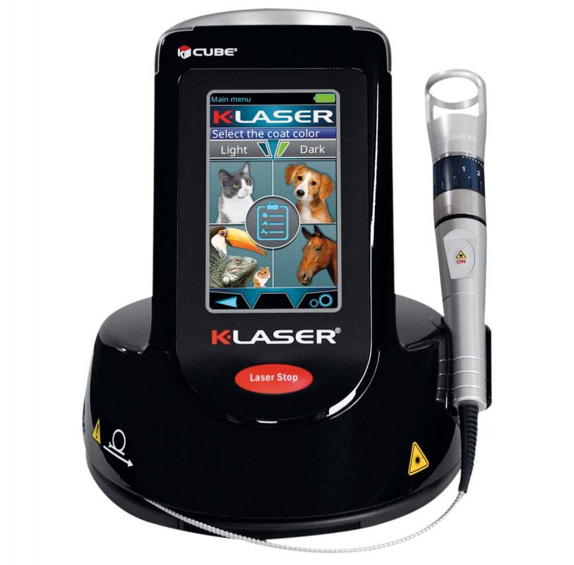 K-LASER CUBE 4 VET 2.0 állatorvosi lézerterápiás készülék - magas intenzitású lézer terápia